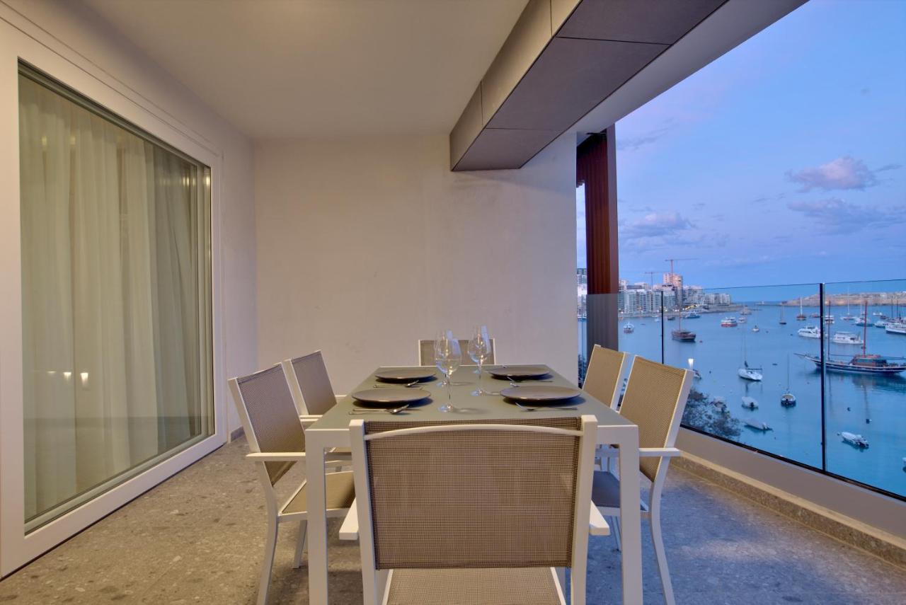 Sea Front Spacious Valletta Views Apartments سليمة المظهر الخارجي الصورة